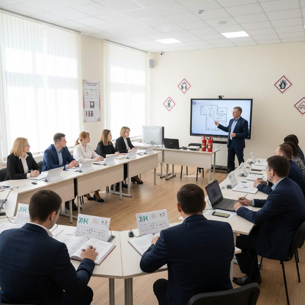 Повышение квалификации для руководителей организаций, лиц, ответственных за обеспечение пожарной безопасности